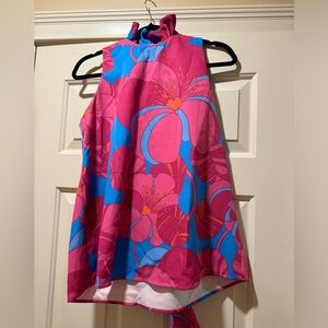 Tuckernuck bow back ruffle top